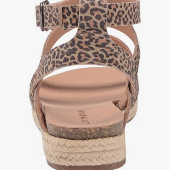 NEW LUCKY glaina Leopard Print Women's strappy Sandals size 9.5 - Picture 6 of 12